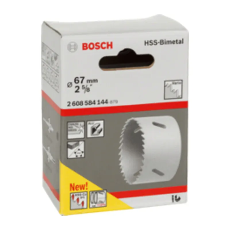 Bosch-A Sega a Tazza Bimetallica HSS D 67 — Punte, frese e dischi — rif. FERX.503499 Bosch-A Sega a Tazza Bimetallica HSS D 67 — Punte, frese e dischi — rif. FERX.503499