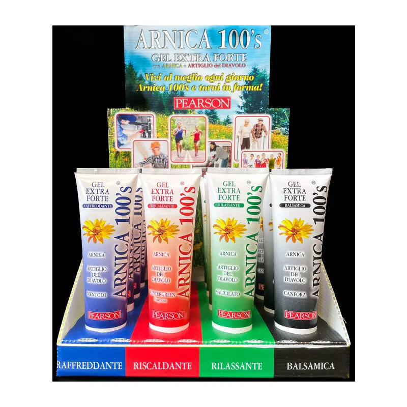 Espositore Arnica 100S - 16 Tubetti da 150 ML — Articoli per ufficio — rif. FERX.503524 Espositore Arnica 100S - 16 Tubetti da 150 ML — Articoli per ufficio — rif. FERX.503524