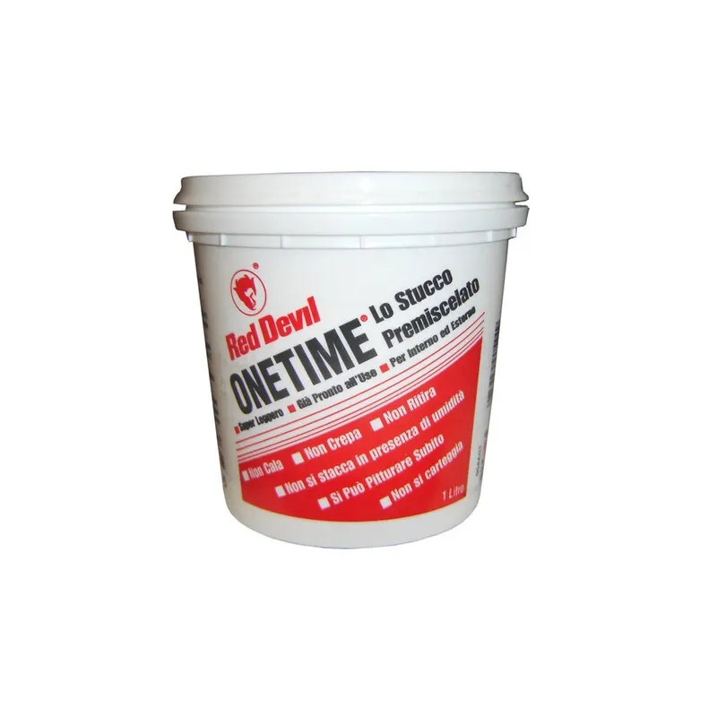 Stucco RED Devil Onetime 250 ML Bianco — Stucchi e rasanti — rif. FERX.503645 Stucco RED Devil Onetime 250 ML Bianco — Stucchi e rasanti — rif. FERX.503645
