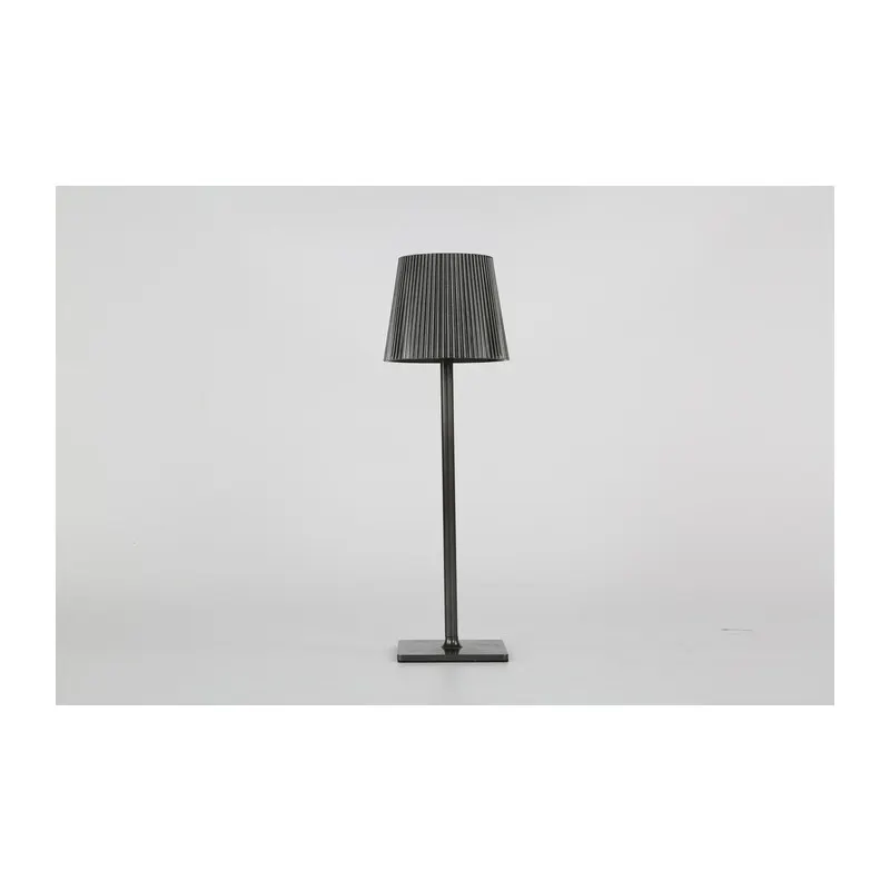 Lampada da Tavolo LED Ricaricablile Grigia — Illuminazione — rif. FERX.503767 Lampada da Tavolo LED Ricaricablile Grigia — Illuminazione — rif. FERX.503767