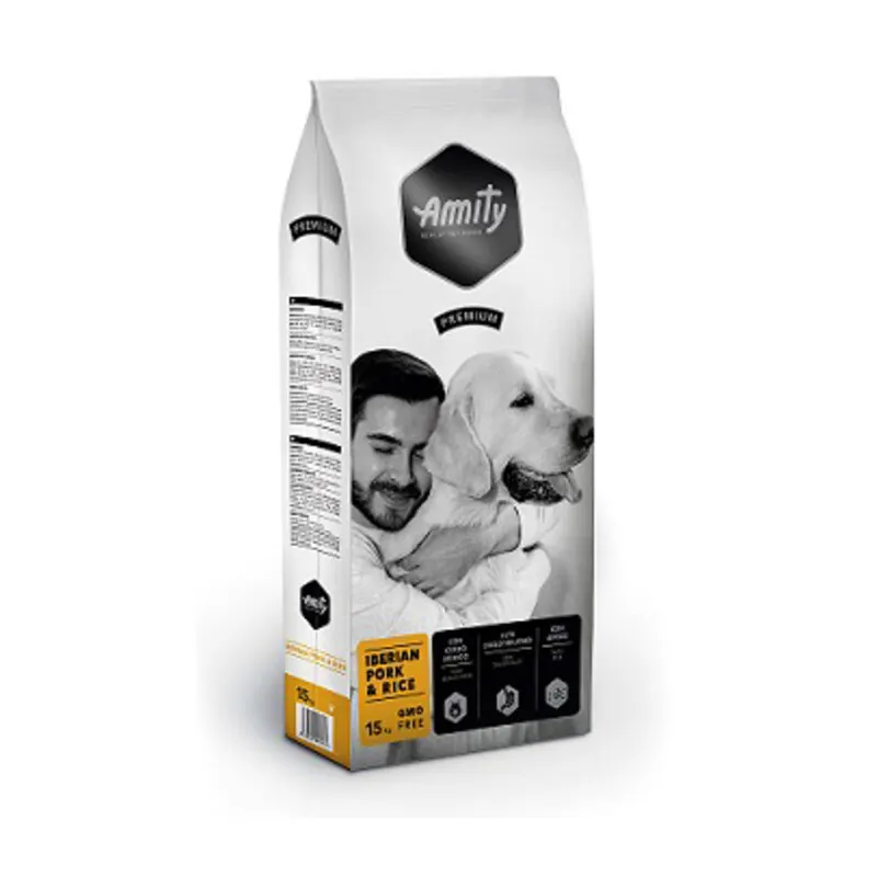 Cibo Cane Amity 15 KG Adult Iberian Pork Rice — Cani — rif. FERX.504604