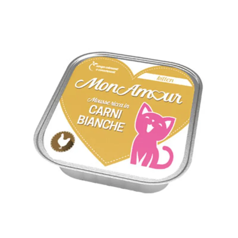 34PZ Cibo Gatto Monamour 100 G Kitten Mousse — Gatti — rif. FERX.504628 34PZ Cibo Gatto Monamour 100 G Kitten Mousse — Gatti — rif. FERX.504628