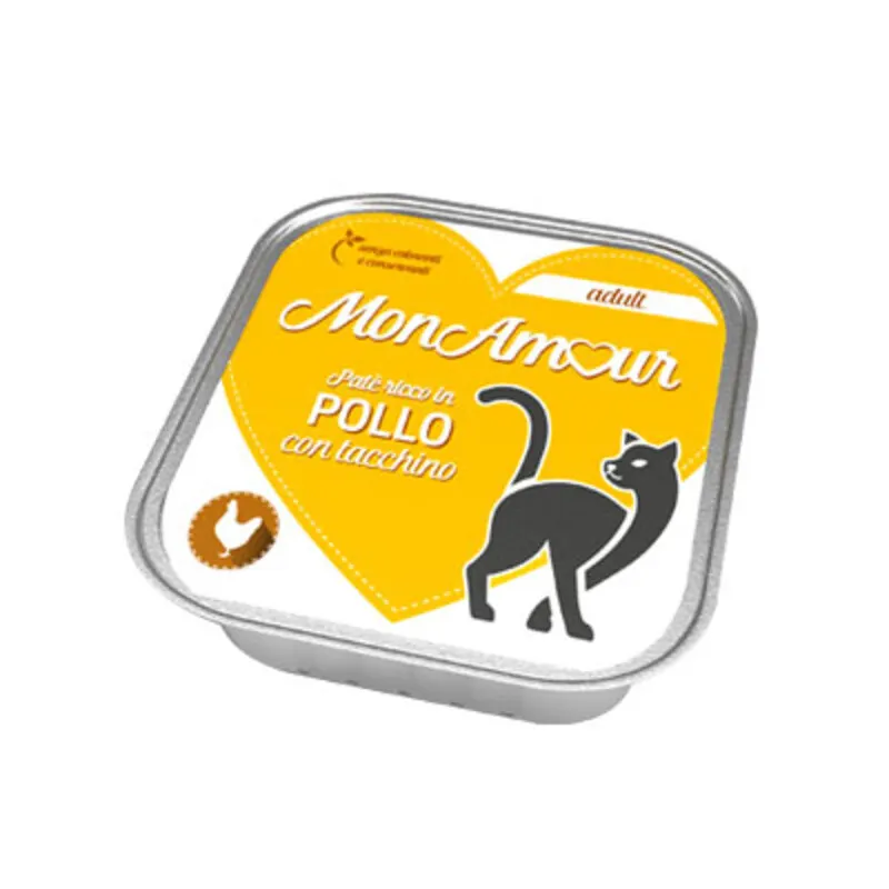 34PZ Cibo Gatto Monamour 100 G Pollo e Tacchino — Gatti — rif. FERX.504630 34PZ Cibo Gatto Monamour 100 G Pollo e Tacchino — Gatti — rif. FERX.504630