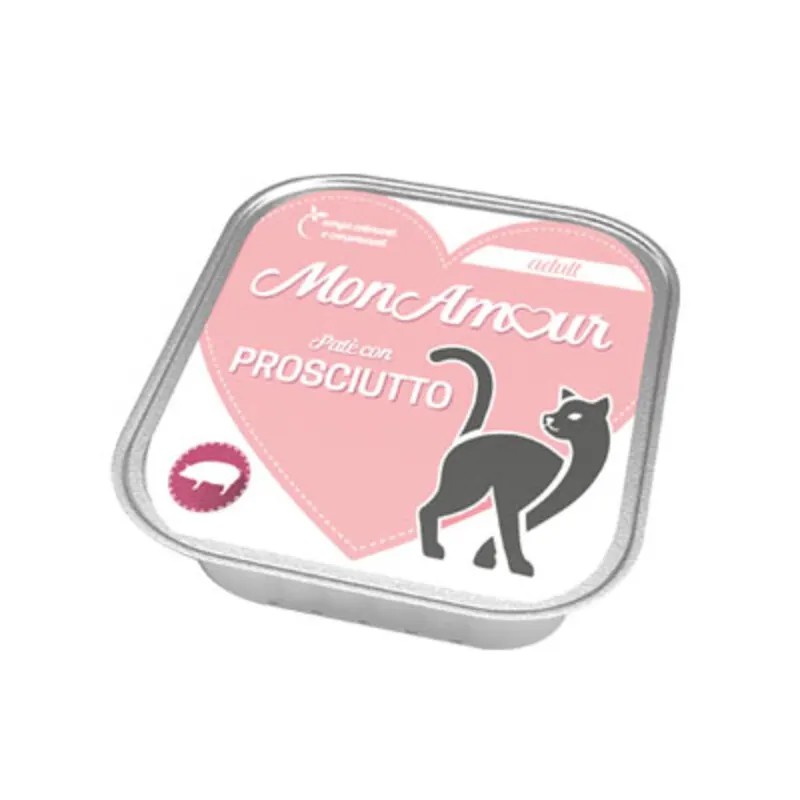 34PZ Cibo Gatto Monamour 100 G Prosciutto — Gatti — rif. FERX.504632 34PZ Cibo Gatto Monamour 100 G Prosciutto — Gatti — rif. FERX.504632