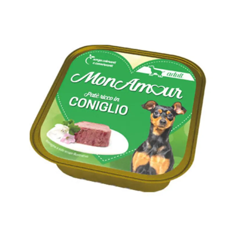 22PZ Cibo Cane Monamour 150 G Coniglio — Cani — rif. FERX.504643 22PZ Cibo Cane Monamour 150 G Coniglio — Cani — rif. FERX.504643