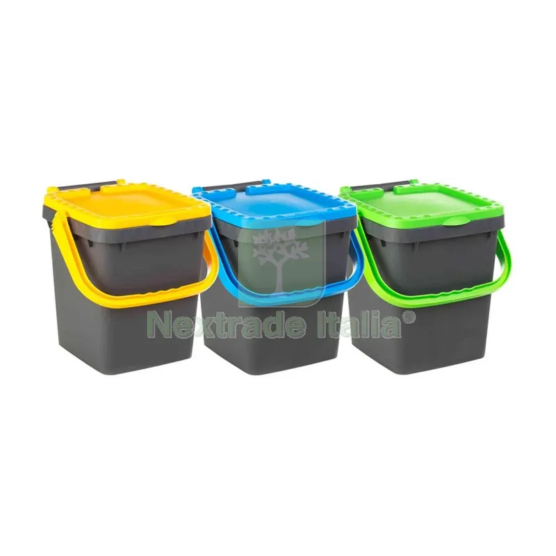 PATTUMIERA 20 L ECOPLUS CON MANIGLIA KIT 3 PEZZI — Casalinghi e organizzazione — rif. FERX.504905 PATTUMIERA 20 L ECOPLUS CON MANIGLIA KIT 3 PEZZI — Casalinghi e organizzazione — rif. FERX.504905