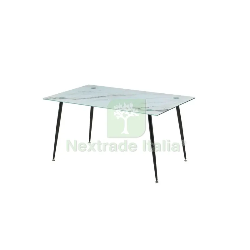 TAVOLO MIRROR 150X90X75 VETRO MARMO 112 — Casalinghi e organizzazione — rif. FERX.505341 TAVOLO MIRROR 150X90X75 VETRO MARMO 112 — Casalinghi e organizzazione — rif. FERX.505341