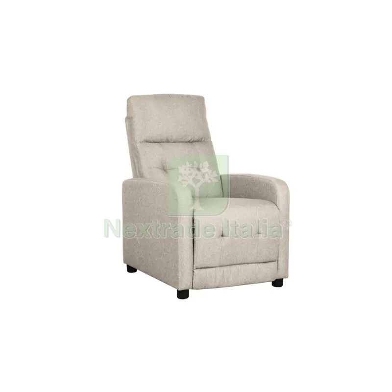 POLTRONA RECLINER REY TESSUTO BEIGE 36 — Arredo — rif. FERX.505353 POLTRONA RECLINER REY TESSUTO BEIGE 36 — Arredo — rif. FERX.505353