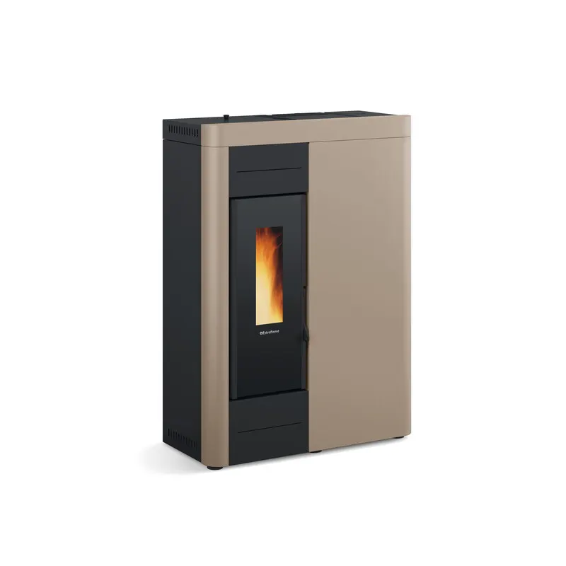 Termostufa Pellet ERM/Slim 14.5KW Virna Idro Tortora Matt — Stufe e camini — rif. FERX.505407 Termostufa Pellet ERM/Slim 14.5KW Virna Idro Tortora Matt — Stufe e camini — rif. FERX.505407