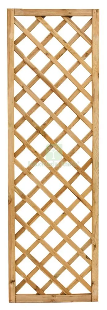 GRIGLIATO IN PINO IMPREGNATO CM. 40X180H — Recinzioni in legno — rif. FERX.50542