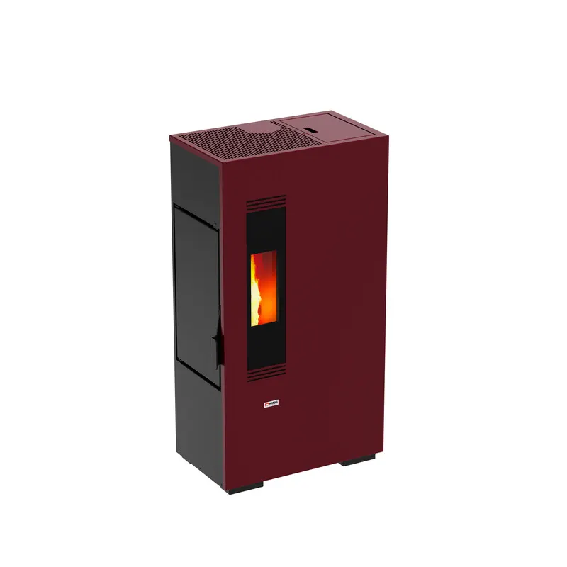 Stufa Pellet 4,9KW King Mini 5 Bordeaux — Stufe e camini — rif. FERX.505658 Stufa Pellet 4,9KW King Mini 5 Bordeaux — Stufe e camini — rif. FERX.505658