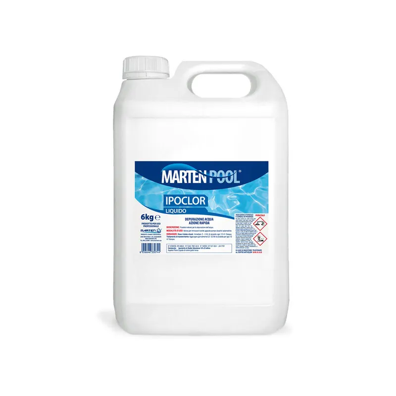 Cloro P/Piscina Liquido 6 KG — Tempo libero outdoor — rif. FERX.505682 Cloro P/Piscina Liquido 6 KG — Tempo libero outdoor — rif. FERX.505682