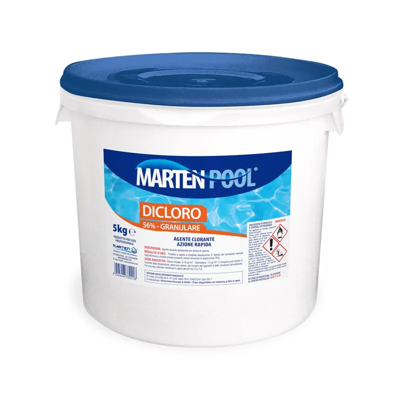 Cloro P/Piscina in Polvere 5 KG — Tempo libero outdoor — rif. FERX.505685