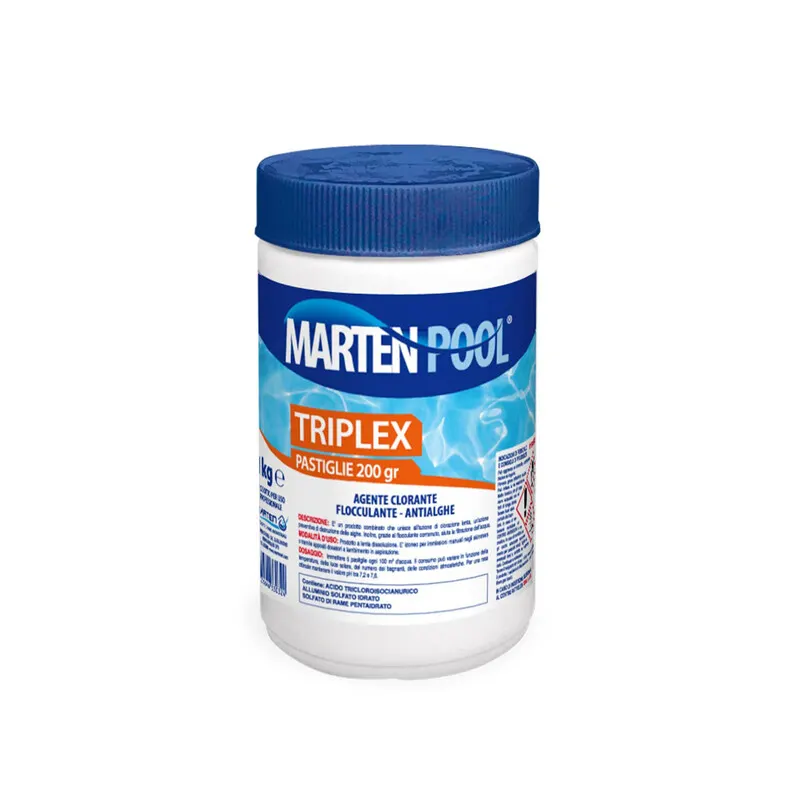 Cloro P/Piscina 3 Azioni Pastiglie 200G CF 1 KG — Tempo libero outdoor — rif. FERX.505963 Cloro P/Piscina 3 Azioni Pastiglie 200G CF 1 KG — Tempo libero outdoor — rif. FERX.505963