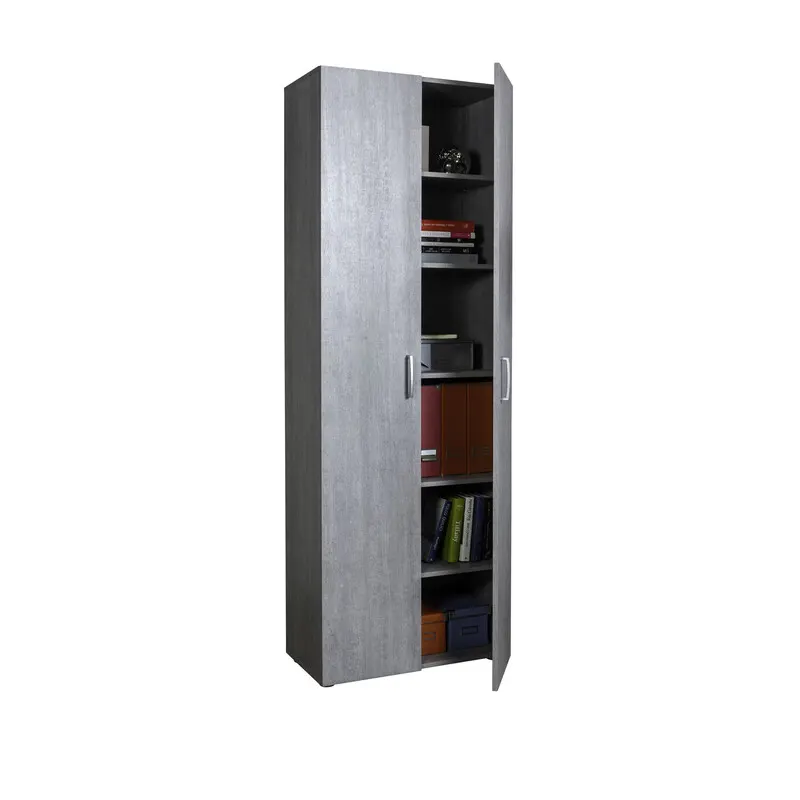 Mobile 2A Alto Multiuso CM. 69X35X201 H Cemento — Cemento, malte e collanti edili — rif. FERX.506066
