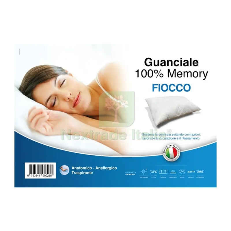 GUANCIALE FIOCCO DI MEMORY BORDINO A CONTRASTO — Casalinghi e organizzazione — rif. FERX.506078 GUANCIALE FIOCCO DI MEMORY BORDINO A CONTRASTO — Casalinghi e organizzazione — rif. FERX.506078