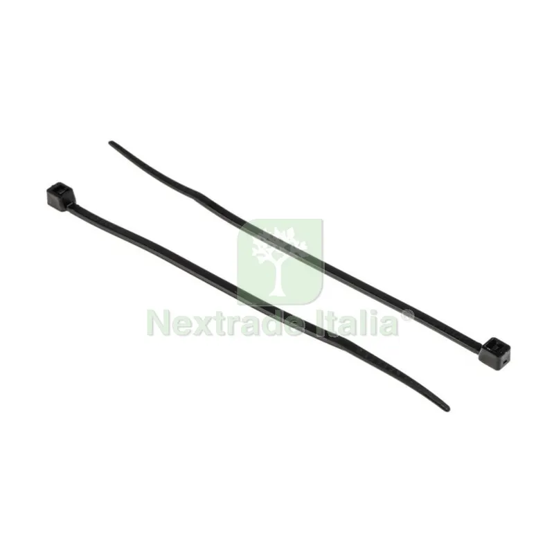 C FASCETTA NYLON PA66 4,8X200MM NERO 100 PZ — Fascette — rif. FERX.506200 C FASCETTA NYLON PA66 4,8X200MM NERO 100 PZ — Fascette — rif. FERX.506200