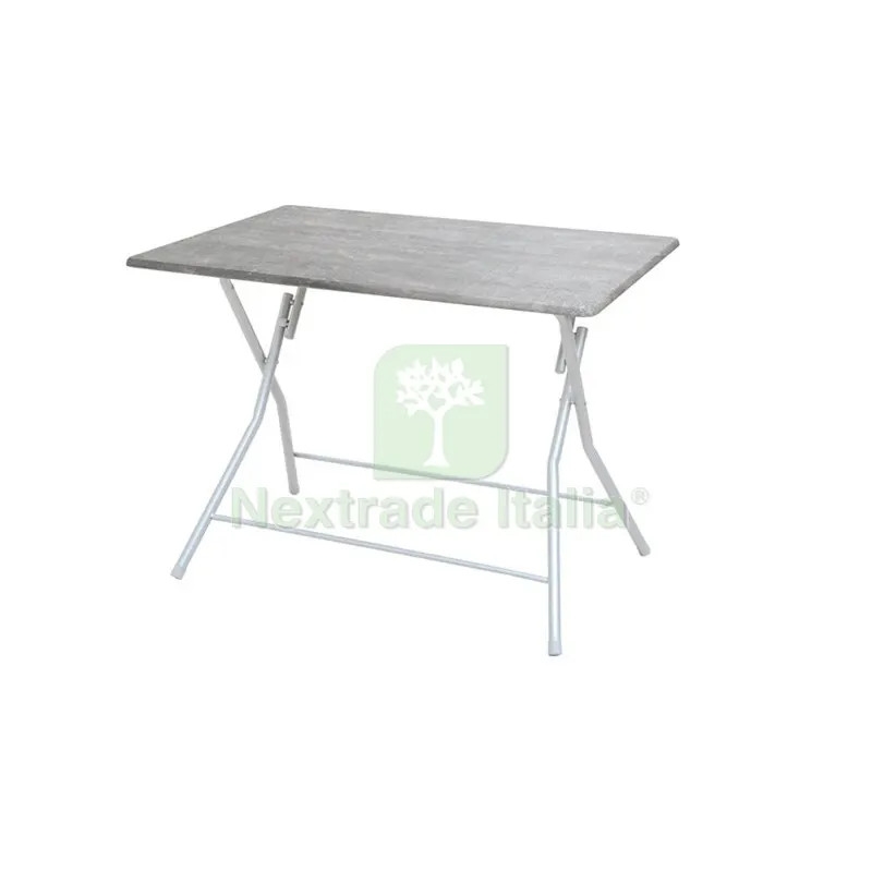TAVOLO PIEGHEVOLE BINGO CM 120X80 CEMENTO — Arredo — rif. FERX.506226