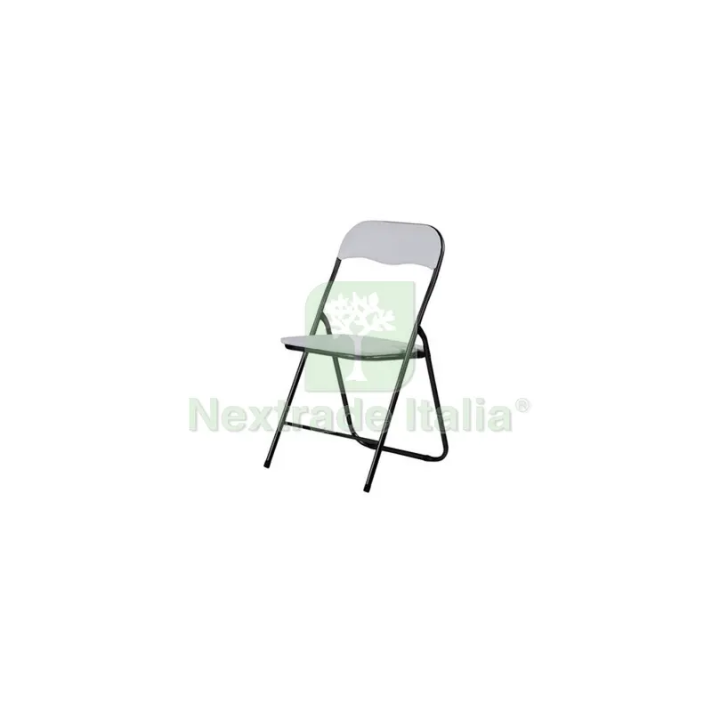 6PZ SEDIA PIEGHEVOLE POLO NERO/BIANCO — Arredo — rif. FERX.506231