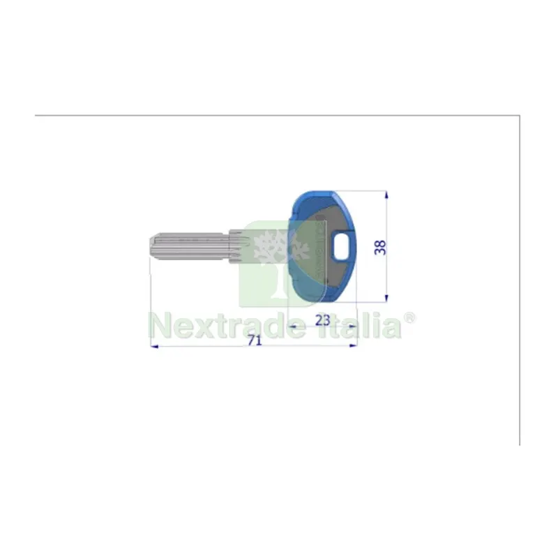 10PZ SECUREMME CHIAVE GREZZA P/CILINDRO K1 — Serrature e cilindri — rif. FERX.507787 10PZ SECUREMME CHIAVE GREZZA P/CILINDRO K1 — Serrature e cilindri — rif. FERX.507787