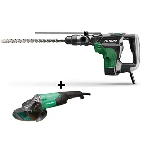 Hikoki Set Martello DH40MC + Smerigliatrice G23ST — Smerigliatrici e seghe — rif. FERX.508215 Hikoki Set Martello DH40MC + Smerigliatrice G23ST — Smerigliatrici e seghe — rif. FERX.508215