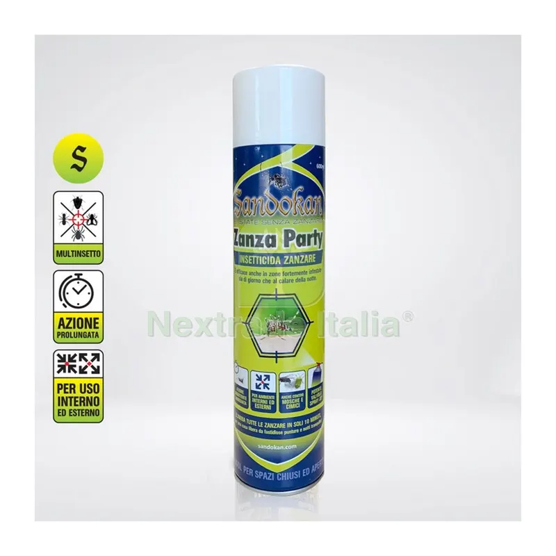 DISABITUANTE PER ANIMALI ZANZA PARTY 600ML — Protezione piante e sementi — rif. FERX.508228 DISABITUANTE PER ANIMALI ZANZA PARTY 600ML — Protezione piante e sementi — rif. FERX.508228