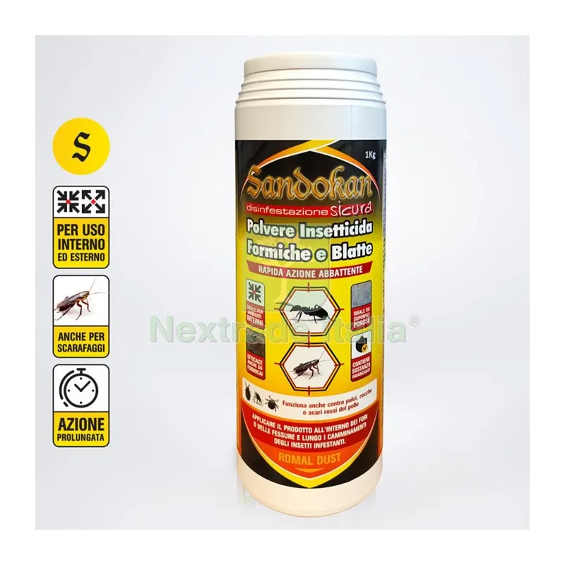 DISABITUANTE PER ANIMALI FORMICHE IN POLVERE 1KG — Protezione piante e sementi — rif. FERX.508238 DISABITUANTE PER ANIMALI FORMICHE IN POLVERE 1KG — Protezione piante e sementi — rif. FERX.508238