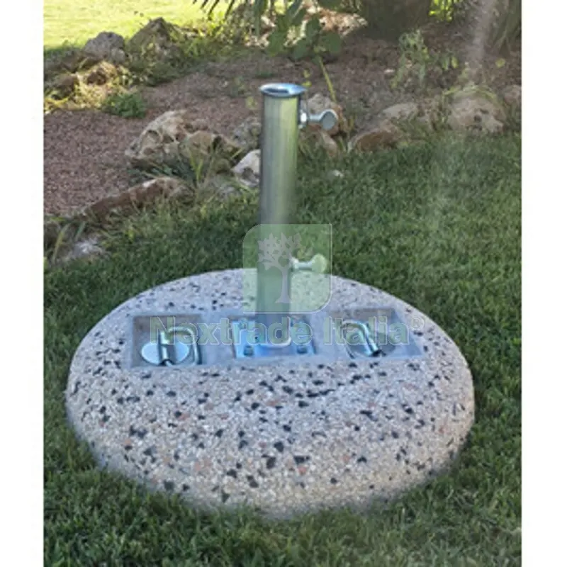 BASE P/OMBRELLONE IN CEMENTO C/MANIGLIE 35 KG — Tempo libero outdoor — rif. FERX.509473 BASE P/OMBRELLONE IN CEMENTO C/MANIGLIE 35 KG — Tempo libero outdoor — rif. FERX.509473