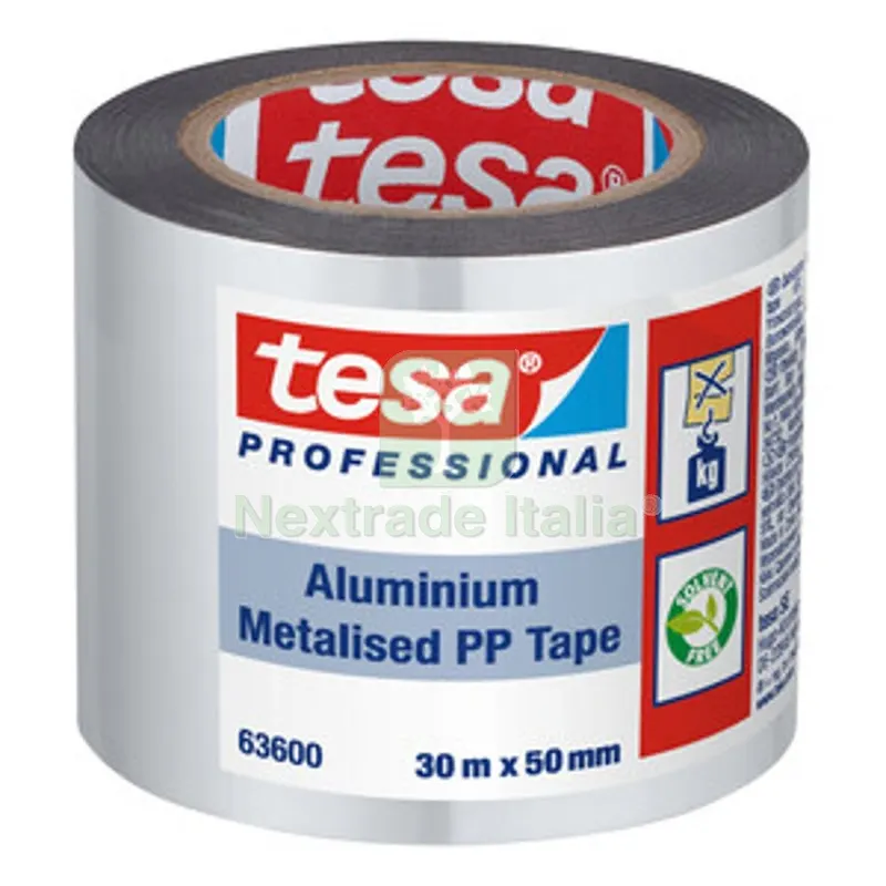 NASTRO ALLUMINIO TESA 50MMX30M — Casalinghi e organizzazione — rif. FERX.510145 NASTRO ALLUMINIO TESA 50MMX30M — Casalinghi e organizzazione — rif. FERX.510145