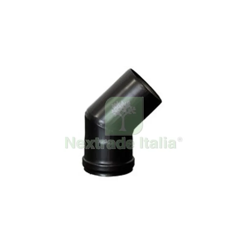 2PZ C CURVA A 45 P/STUFA A PELLET MF D 8 CM — Stufe e camini — rif. FERX.510344 2PZ C CURVA A 45 P/STUFA A PELLET MF D 8 CM — Stufe e camini — rif. FERX.510344