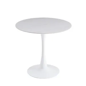 Tavolo Mimosa D 80 Bianco/Marmo Bianco — rif. FERX.512702 Tavolo Mimosa D 80 Bianco/Marmo Bianco — rif. FERX.512702
