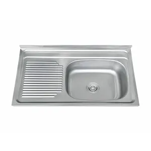 C Lavello Appoggio 80X50 Vasca DX C/Gocciolatoio SX — rif. FERX.513272