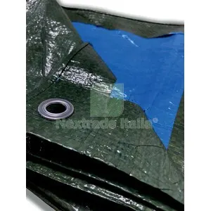 TELO OCCHIELLATO PE VERDE/BLU 8X10M 90 GR — Teli, sacchi e reti agricole — rif. FERX.513498 TELO OCCHIELLATO PE VERDE/BLU 8X10M 90 GR — Teli, sacchi e reti agricole — rif. FERX.513498
