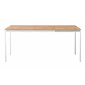 C Tavolo Estens Rovere NAT/Bianco Frame Extend — rif. FERX.513705