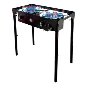 Fornello a GAS 2 Bruciat Power TOP 2 80X40XH78CM — rif. FERX.514418