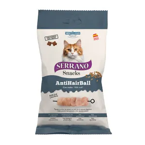 12PZ Serrano Snack Gatto 50G Hairball Pollo — rif. FERX.514917 12PZ Serrano Snack Gatto 50G Hairball Pollo — rif. FERX.514917