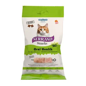 12PZ Serrano Snack Gatto 50G Igiene Orale Pollo — rif. FERX.514919