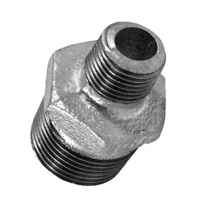 5PZ Vite Doppia Ghisa Zincata RID. D 1 x 1/2 Nipplo — Tubi e raccordi — rif. FERX.514996