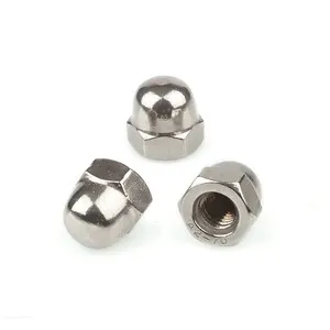 100PZ Dado Esagonale Cieco M 12 MM Inox A2 UNI5721 — rif. FERX.515294