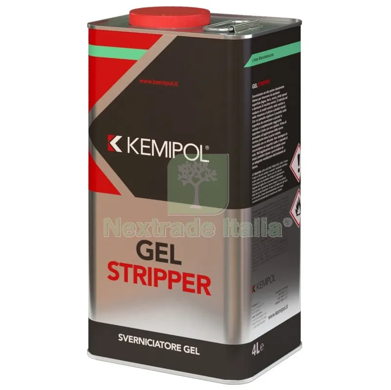 4PZ SVERNICIATORE GEL KEMIPOL LT.4 — Diluenti e solventi — rif. FERX.5336 4PZ SVERNICIATORE GEL KEMIPOL LT.4 — Diluenti e solventi — rif. FERX.5336