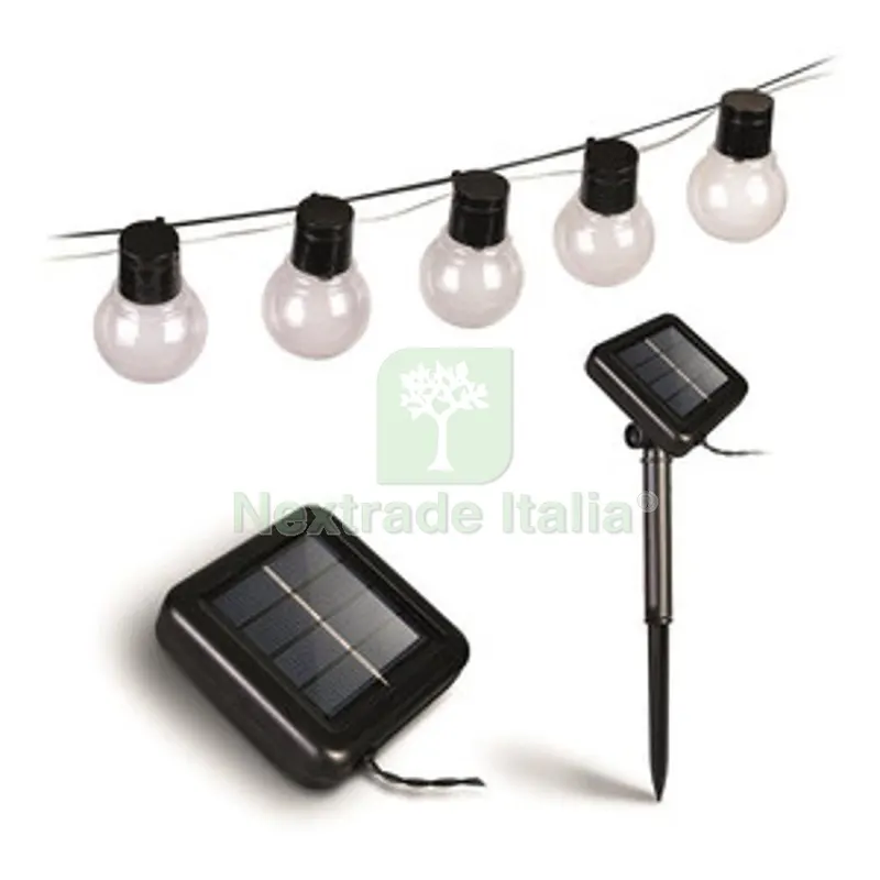 CATENA LUMINOSA SOLARE 20 LUCI 5M — Tempo libero outdoor — rif. FERX.557173 CATENA LUMINOSA SOLARE 20 LUCI 5M — Tempo libero outdoor — rif. FERX.557173