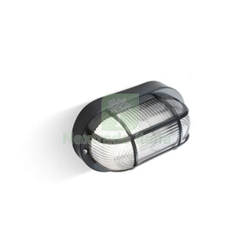PLAFONIERA OVALE GRIGLIA NERO — Illuminazione — rif. FERX.559138 PLAFONIERA OVALE GRIGLIA NERO — Illuminazione — rif. FERX.559138