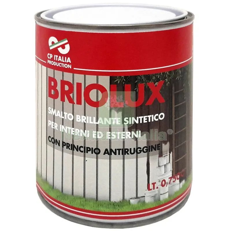 6PZ SMALTO BRIOLUX LITRI.0,750 NOCE 568 — Vernici e smalti — rif. FERX.57036
