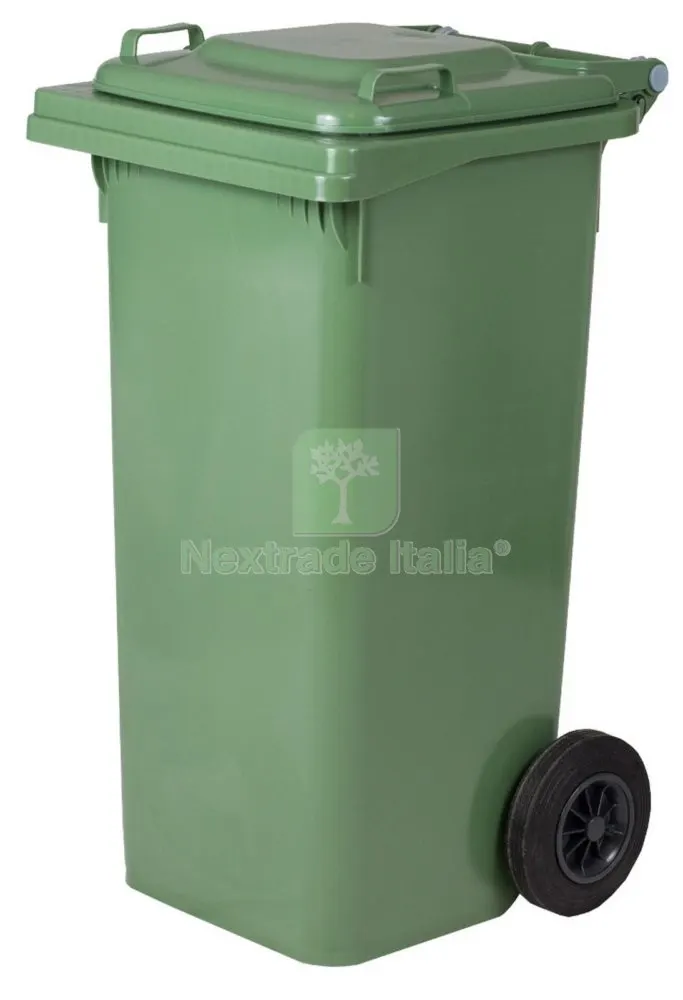PATTUMIERA 120 L CON RUOTE VERDE MP — Casalinghi e organizzazione — rif. FERX.57509