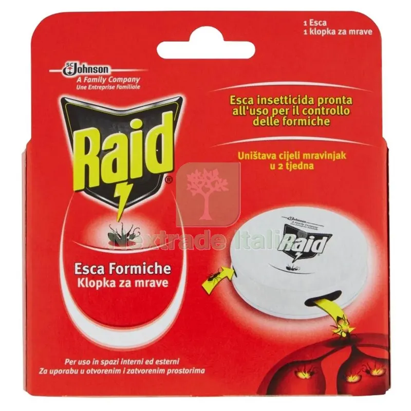 12PZ RAID ESCA FORMICHE — Protezione piante e sementi — rif. FERX.5760 12PZ RAID ESCA FORMICHE — Protezione piante e sementi — rif. FERX.5760