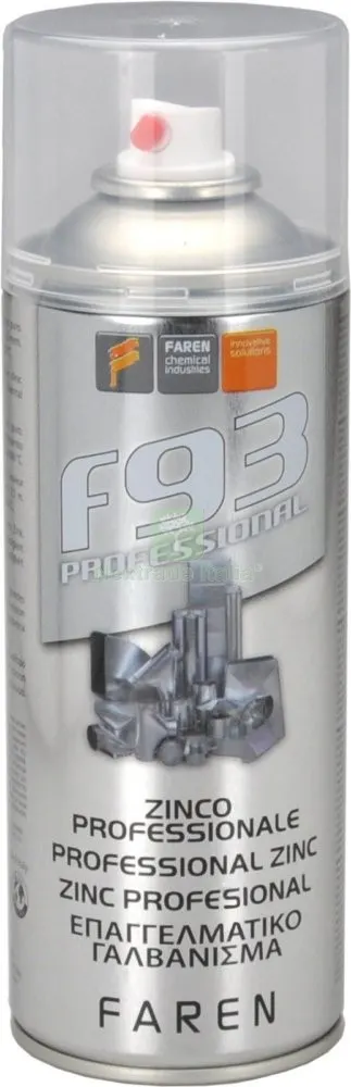 12PZ SPRAY ZINCO PROFESSIONALE 98% F 93 400 ML — Vernici e smalti — rif. FERX.58746 12PZ SPRAY ZINCO PROFESSIONALE 98% F 93 400 ML — Vernici e smalti — rif. FERX.58746