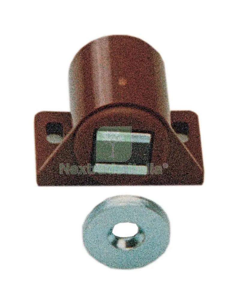 5SCATOLE SC MAGNETICI REGOLABILI BIANCHI (PZ.2) — Ferramenta porte e finestre — rif. FERX.59417