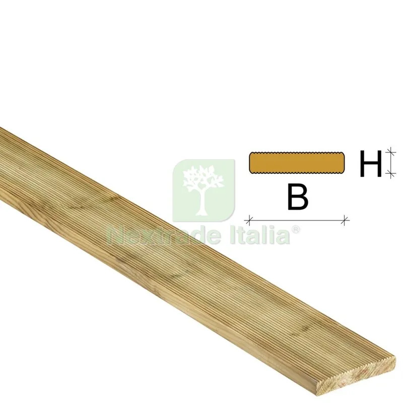 LISTONE X PAVIMENTO PINO IMPREGNATO MM 28X120X2400 — Recinzioni in legno — rif. FERX.60125 LISTONE X PAVIMENTO PINO IMPREGNATO MM 28X120X2400 — Recinzioni in legno — rif. FERX.60125
