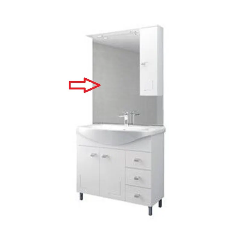 Specchio x Mobile Bagno Bianco EVA CM.105 Completo — Accessori bagno — rif. FERX.603567 Specchio x Mobile Bagno Bianco EVA CM.105 Completo — Accessori bagno — rif. FERX.603567