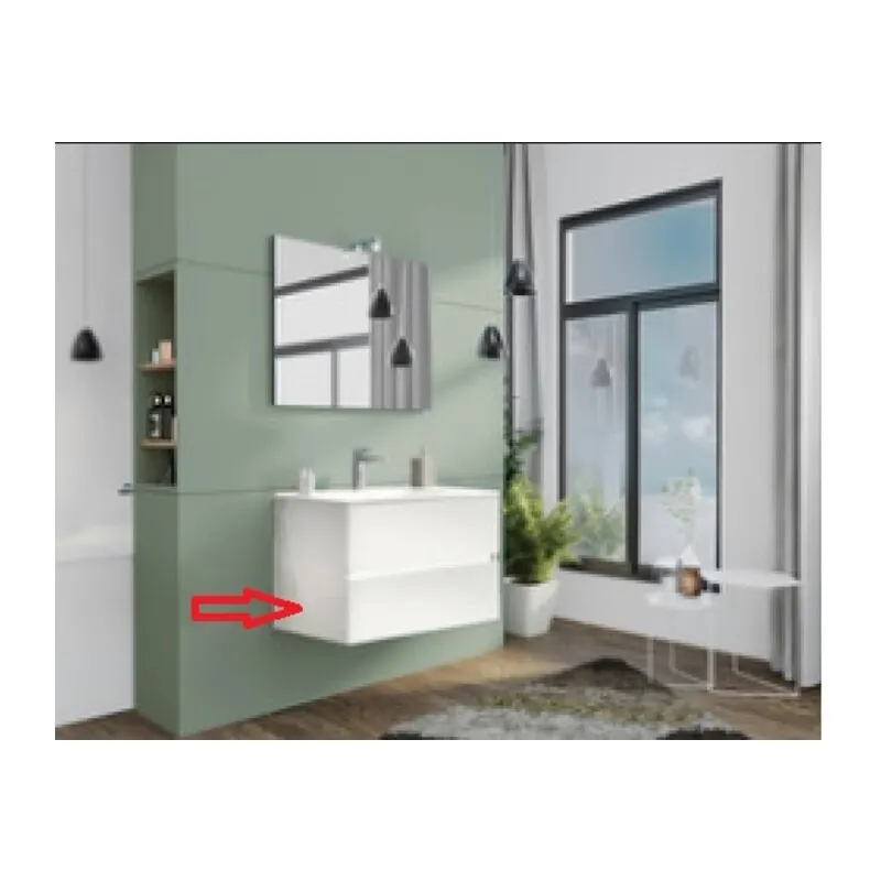 ZZ-Base x Mobile Bagno NEW Splash CM.80 Bianco — Accessori bagno — rif. FERX.603676 ZZ-Base x Mobile Bagno NEW Splash CM.80 Bianco — Accessori bagno — rif. FERX.603676